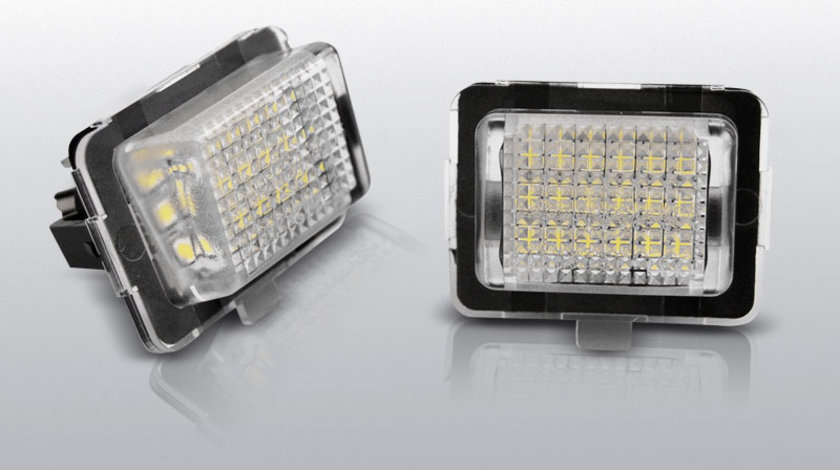 Iluminare numar MERCEDES W204 W212 C207 C216 W221 pe LED