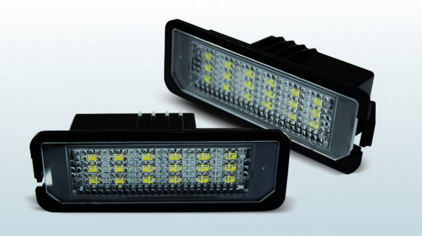 Iluminare numar VW Golf 4 / Golf 5 / Golf 6 / Golf 7 / Passat B6 pe LED