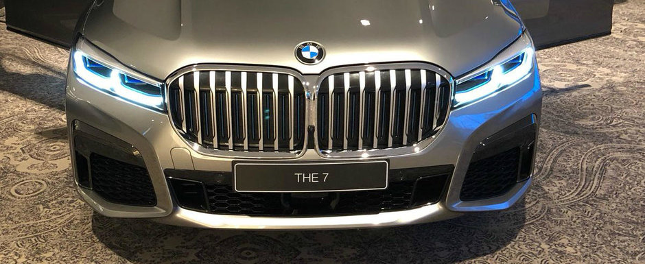 Imaginea care pune capat tuturor speculatiilor: Uite cum arata din fata noul BMW Seria 7!