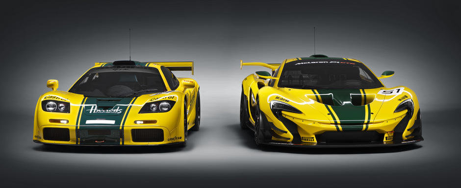 IMAGINI de colectie: Noul McLaren P1 GTR pozeaza alaturi de iconicul F1 GTR IMAGINI de colectie: Noul McLaren P1 GTR pozeaza alaturi de iconicul F1 GTR