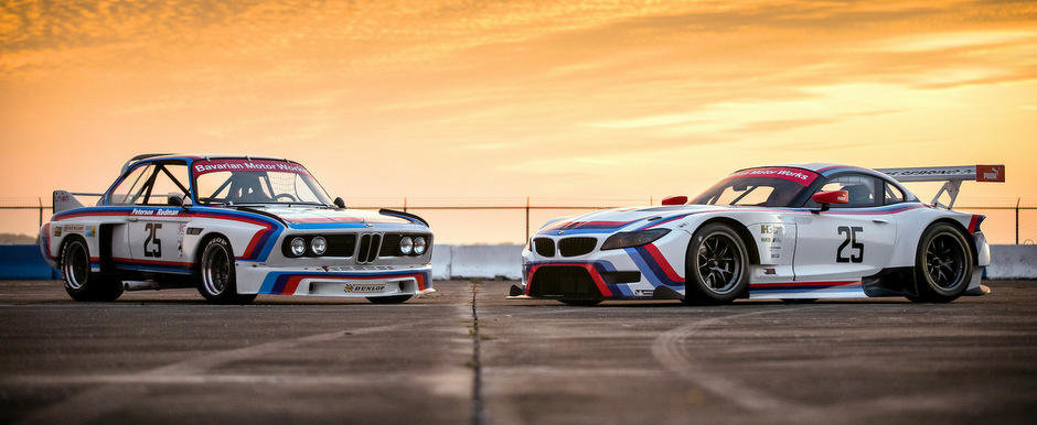 Imagini de poveste: Noul BMW Z4 GTLM intalneste legendarul IMSA 3.0 CSL Imagini de poveste: Noul BMW Z4 GTLM intalneste legendarul IMSA 3.0 CSL