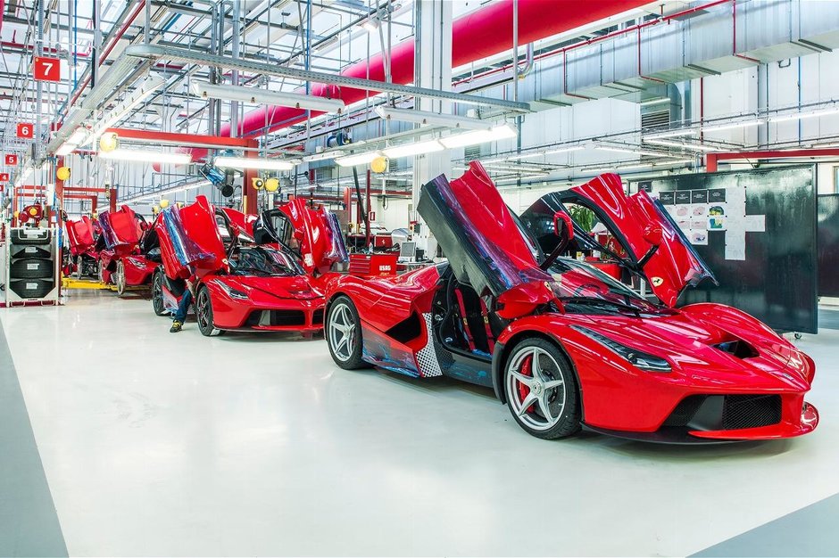 Imagini din culise: Cum ia nastere noul Ferrari LaFerrari