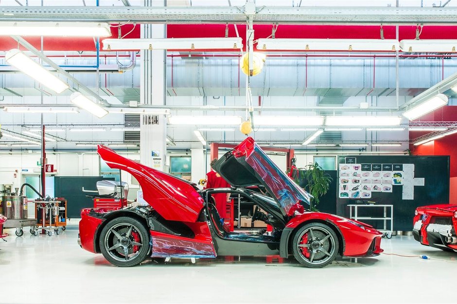 Imagini din culise: Cum ia nastere noul Ferrari LaFerrari