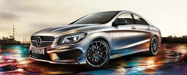 Imagini neoficiale cu noul Mercedes-Benz CLA