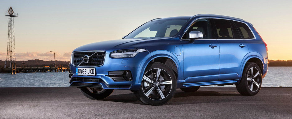 Imagini noi cu Volvo XC90 T8, SUVul de 408 CP care consuma 2.1 la suta