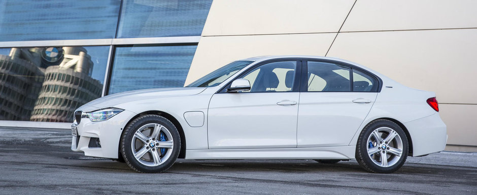 Imagini proaspete cu BMW 330e, masina care consuma 2 la suta Imagini proaspete cu BMW 330e, masina care consuma 2 la suta