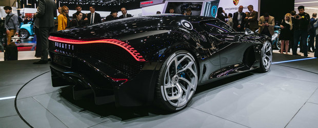 Imagini spectaculoase cu noul Bugatti La Voiture Noire, unicatul de 16.7 milioane de euro