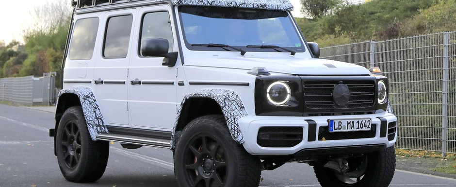 Imaginile care anunta intoarcerea REGELUI. Noul Mercedes G500 4×4², surprins pentru prima oara in teste Imaginile care anunta intoarcerea REGELUI. Noul Mercedes G500 4×4², surprins pentru prima oara in teste