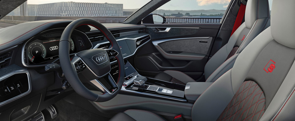 Imaginile care au bagat frica in sefii de la Mercedes si BMW. Audi prezinta oficial noul S6 Nardo Sport Edition cu trei display-uri in bord si motor de Porsche Imaginile care au bagat frica in sefii de la Mercedes si BMW. Audi prezinta oficial noul S6 Nardo Sport Edition cu trei display-uri in bord si motor de Porsche