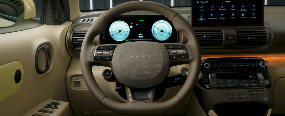 Imaginile care au bagat frica in sefii de la Dacia. Hyundai prezinta oficial noul Inster cu un design modern la exterior si doua display-uri uriase la interior