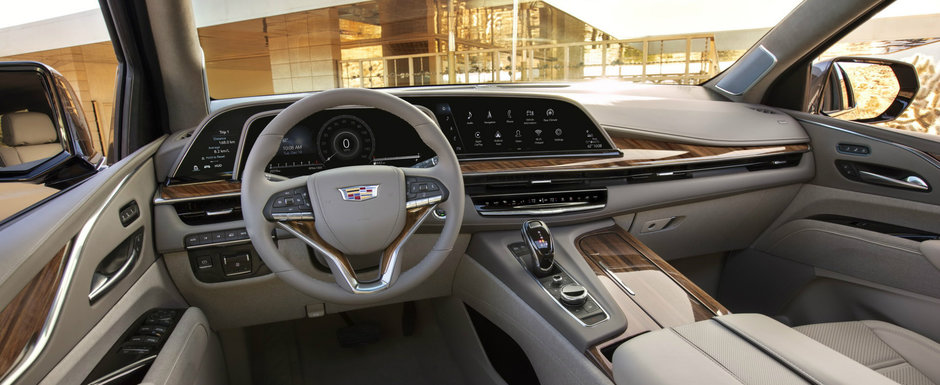 Imaginile care le dau fiori nemtilor. Noul Cadillac Escalade vine sa dea BMW X7 si Mercedes GLS jos de pe tron Imaginile care le dau fiori nemtilor. Noul Cadillac Escalade vine sa dea BMW X7 si Mercedes GLS jos de pe tron