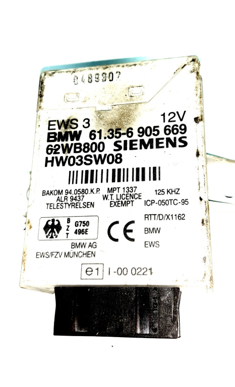 Imobilizator BMW 3 (E46) 1998 - 2007 6905669