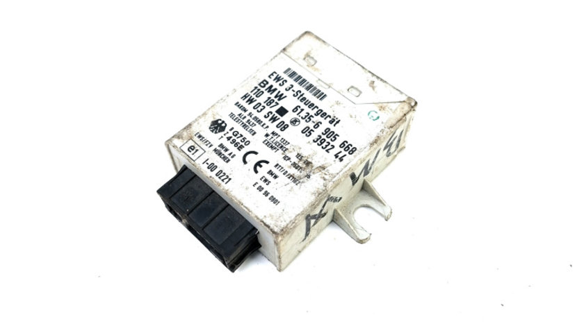 Imobilizator BMW 3 (E46) 1998 - 2007 Motorina 61356905668, 61.35-6 905 668, 05393244, 05 3932 44, 110187, 110 187, E00960801, E 00 96 0801, HW03SW08, HW 03 SW 08, 940580KP, 94.0580.K.P.