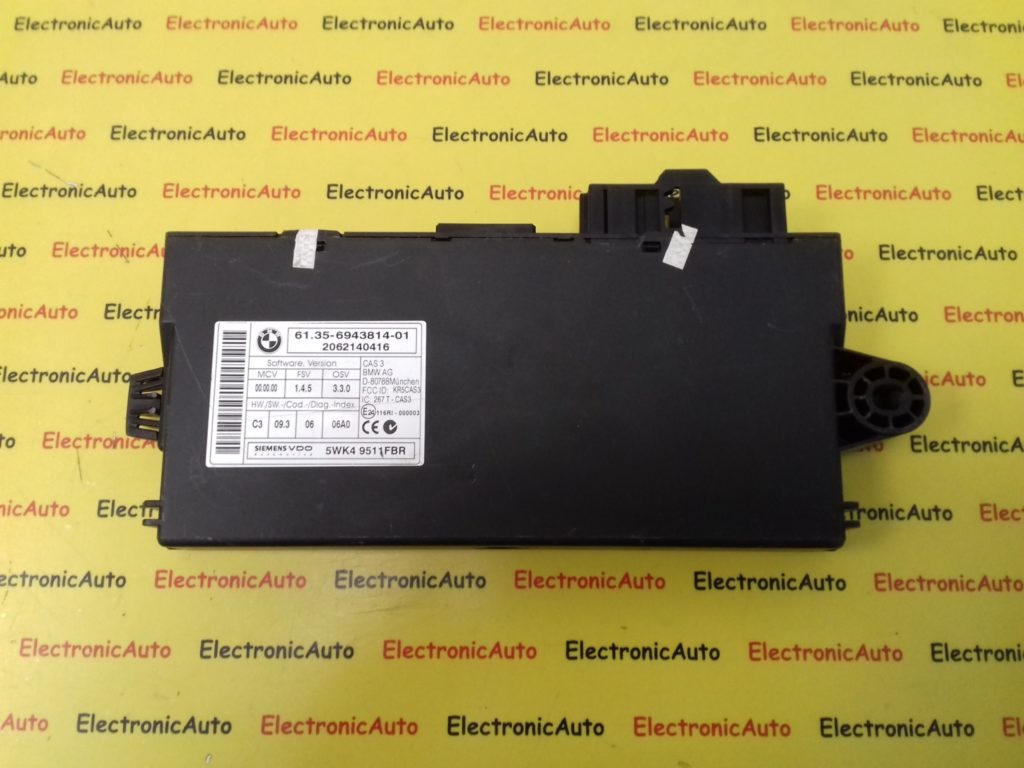 Imobilizator BMW, 6135694381401, 5WK49511FBR