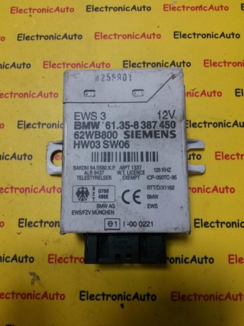 IMOBILIZATOR BMW 61358387450