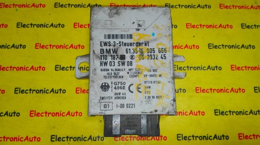 Imobilizator BMW Seria 3 61356905666