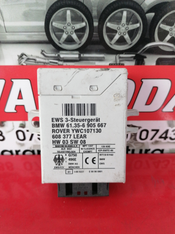 Imobilizator BMW X5 (1999-2006) [E53] 3.0 Motorina 2005, 61356905667 / 6905667