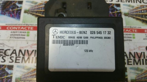 Imobilizator BOSCH MERCEDES-BENZ VITO 026 545 17 32 / 0265451732026 545 17 32 / 0265451732