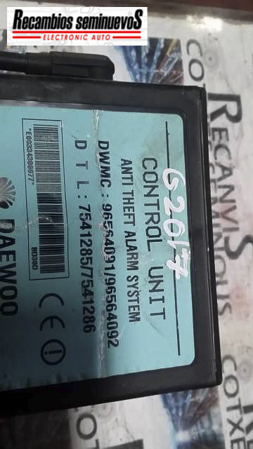 Imobilizator DAEWOO MATIZ 96564091 / 9656409296564091 / 96564092