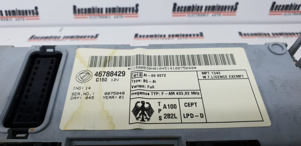 Imobilizator FIAT PUNTO 4678842946788429