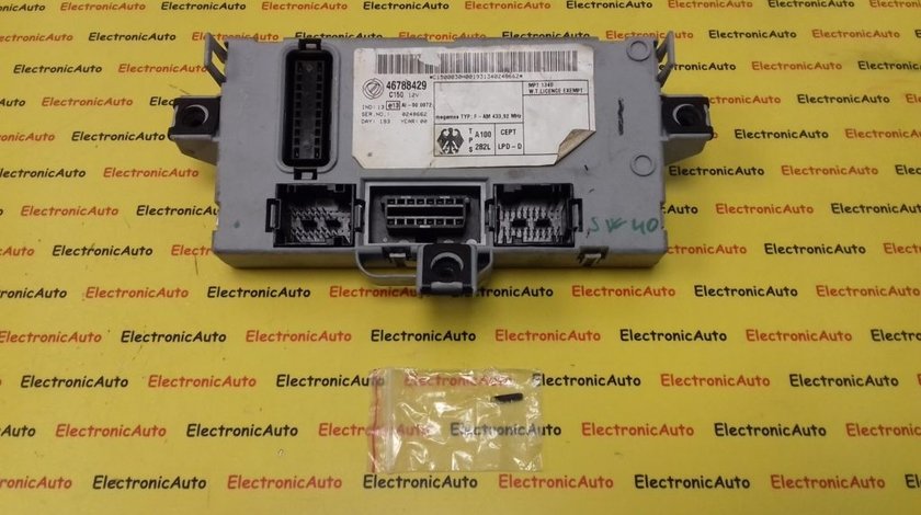 Imobilizator Fiat Punto Cu Cip, 46788429