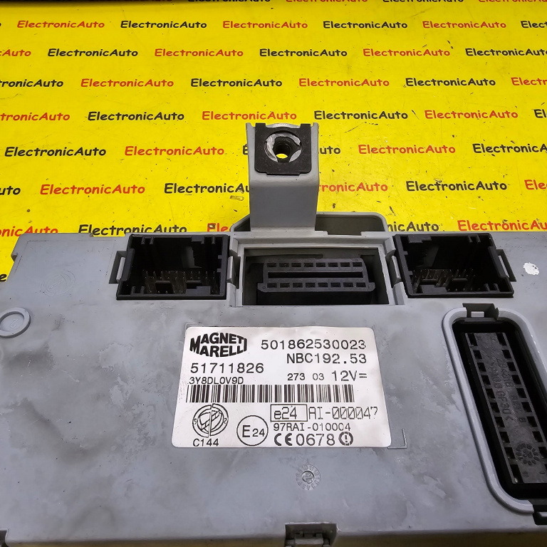 Imobilizator FIAT STILO 1.9, 51711826, 501862530023,