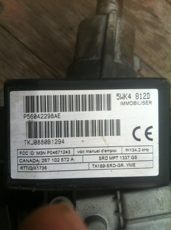 Imobilizator Jeep Grand Cherokee WJ [1999 - 2004] SUV 4.0 AT (190 hp)
