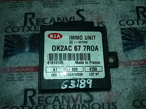 Imobilizator KIA SEPHIA 0K2AC 67 7R0A / 0K2AC677R0A0K2AC 67 7R0A / 0K2AC677R0A