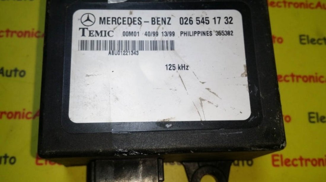 Imobilizator Mercedes Vito 0265451732