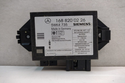 Imobilizator Siemens 1688200226 Mercedes-Benz A-Class W168 [1997 - 2001]
