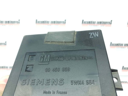 Imobilizator SIEMENS OPEL ASTRA 90450859 / 5WK4 564 / 5WK456490450859 / 5WK4 564 / 5WK4564