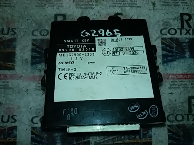 Imobilizator TOYOTA AURIS 899900-2010 / 899900 2010 / 8999002010 / MB232500-2333 / MB232500 2333 / MB2325002333899900-2010 / 899900 2010 / 8999002010 / MB232500-2333 / MB232500 2333 / MB2325002333