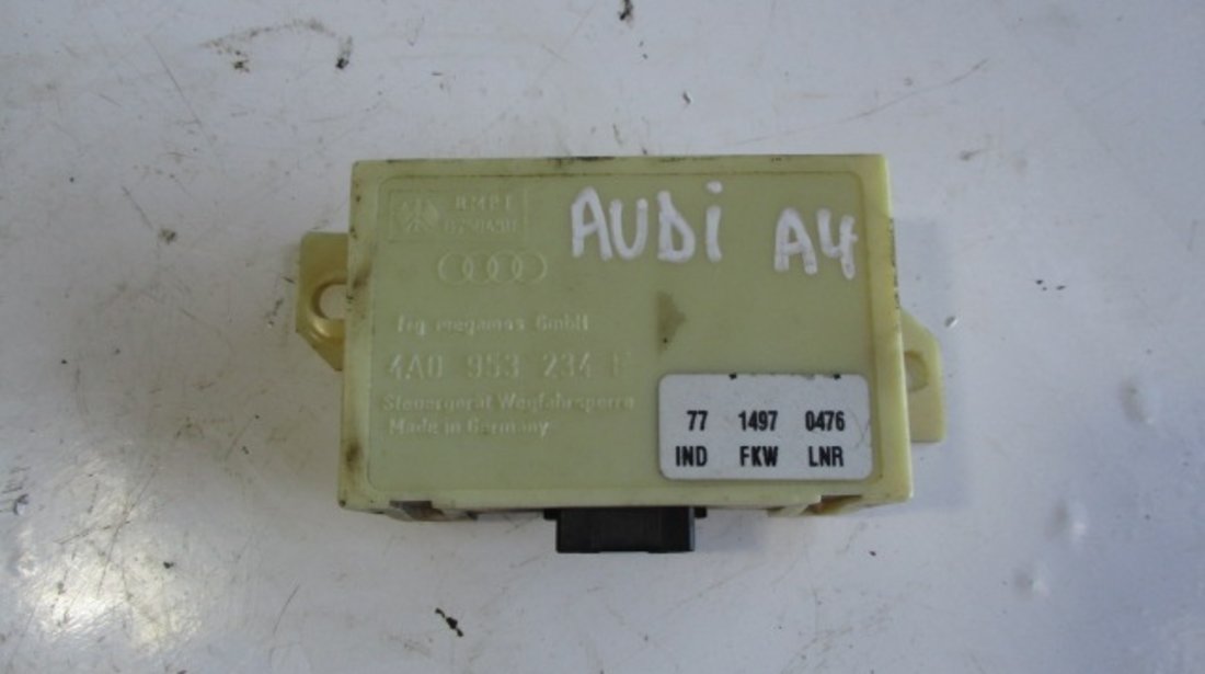 IMOBILIZATOR / UNITATE CONTROL COD 4A0953234F AUDI A4 FAB. 1994 - 2001