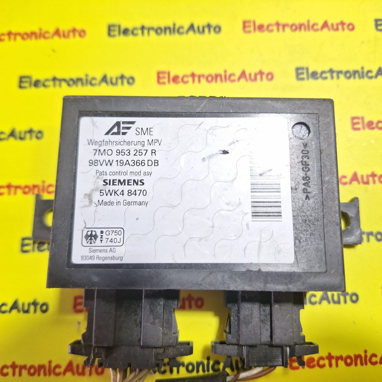 Imobilizator VW Sharan, 7M0953257R,