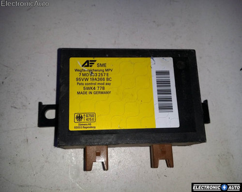 IMOBILIZATOR VW SHARAN, GALAXY 7M0953257E 95VW19A366BC 5WK4778