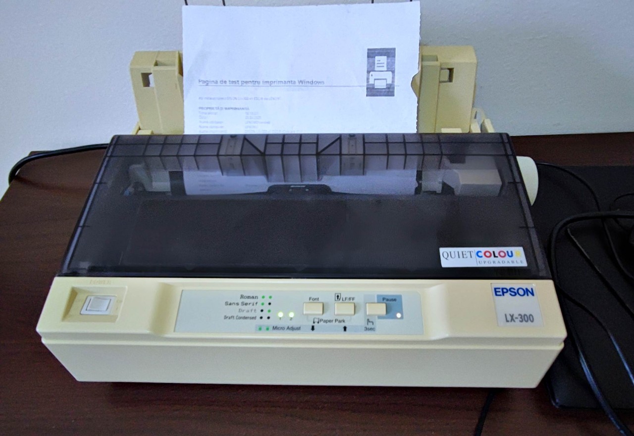 Imprimanta matriciala EPSON  LX 300 statii ITP