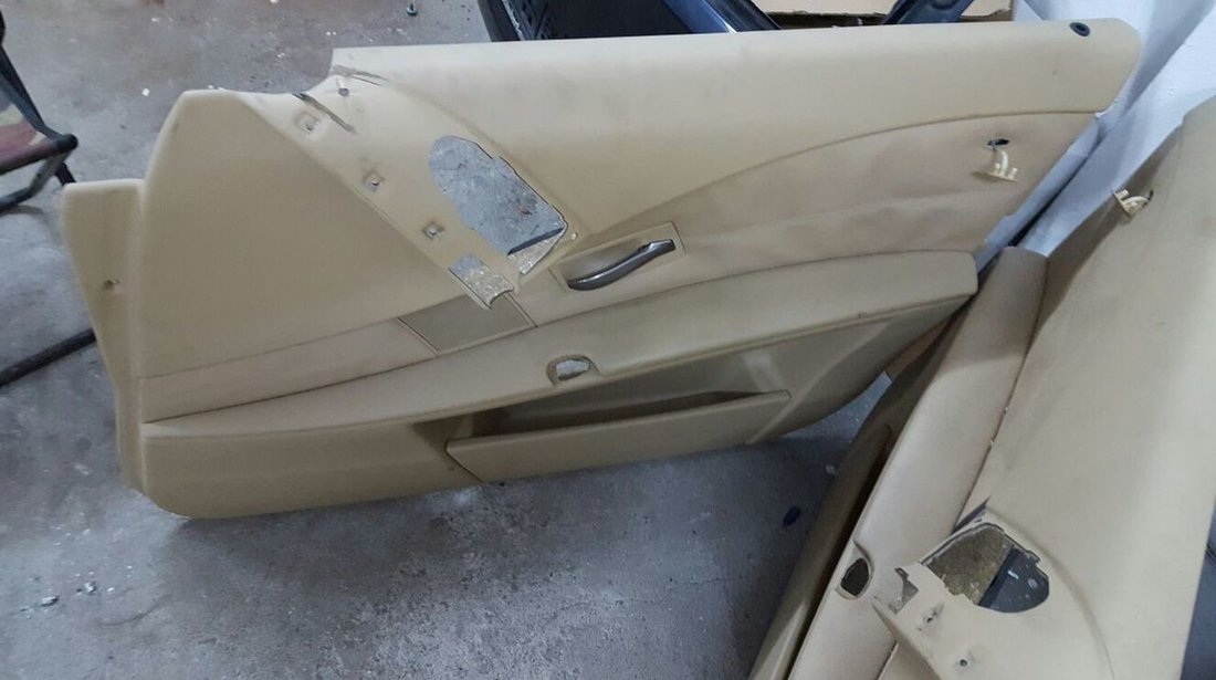 Imterior piele bmw e61 e60 beige complet