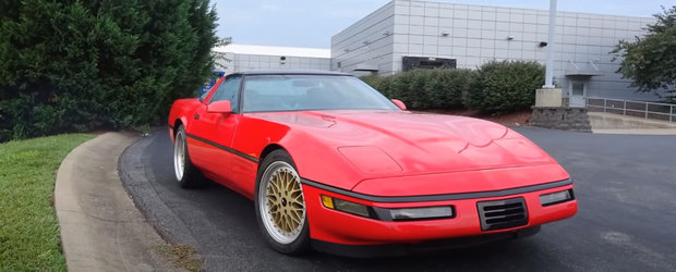 In anii '90, GM a pus un V12 de 9.8 litri pe Corvette ca sa le faca in ciuda rivalilor. VIDEO cu unicul exemplar