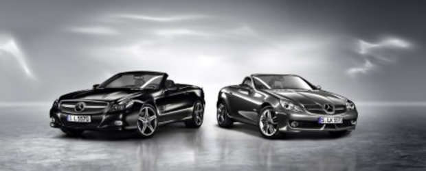 In asteptarea verii: Mercedes SL Night Edition & SLK Grand Edition