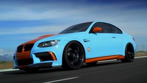 In cautarea perfectiunii: BMW M3 cu folie Gulf si sistem de supraalimentare ESS