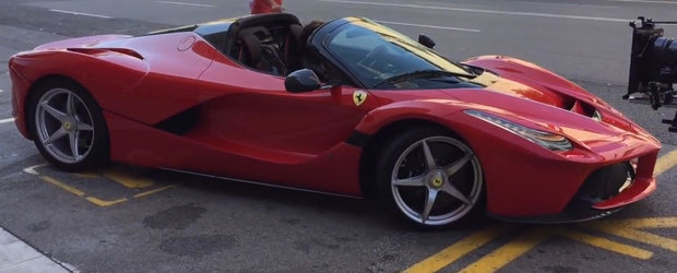 In cel mai recent video, LaFerrari-ul renunta la plafon, dar isi pastreaza sunetul incredibil