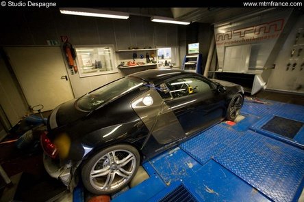 In curand: Audi R8-R by MTM... In curand: Audi R8-R by MTM...