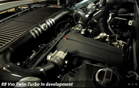 In curand: Audi R8 V10 Twin Turbo by MTM... In curand: Audi R8 V10 Twin Turbo by MTM...