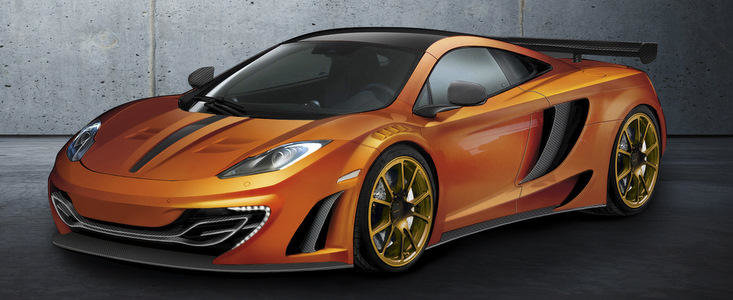 In curand, in Geneva: McLaren MP4-12C by Mansory