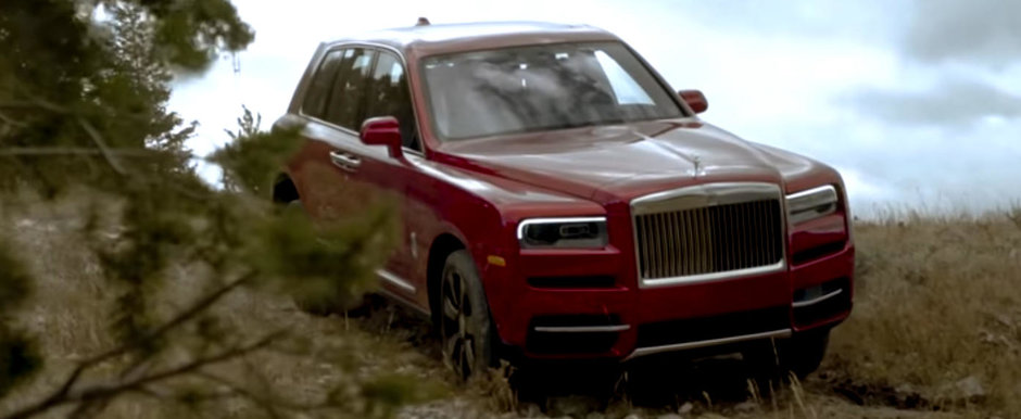 In off-road cu cel mai scump SUV de serie din lume. Cum se descurca noul Rolls-Royce Cullinan