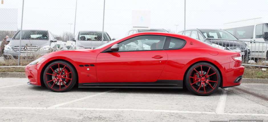 In parcare la Geneva: Maserati GranTurismo S by Mansory