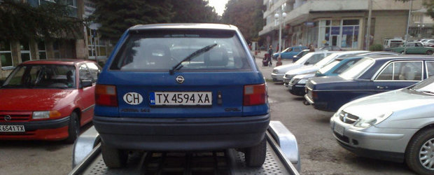 In Romania circula peste 20.000 de masini inmatriculate in Bulgaria