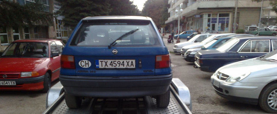 In Romania circula peste 20.000 de masini inmatriculate in Bulgaria