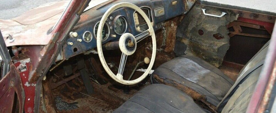 In starea asta este o epava cu pret exorbitant. Restaurat, acest PORSCHE 356 poate costa o mica avere In starea asta este o epava cu pret exorbitant. Restaurat, acest PORSCHE 356 poate costa o mica avere