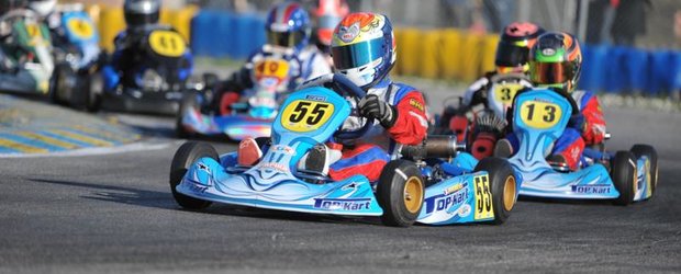 In week-end-ul 2-3 Aprilie, pilotii romani, au asaltat pistele internationale de karting